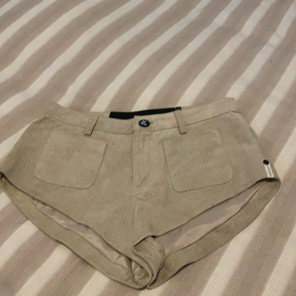 One Teaspoon Leather Shorts